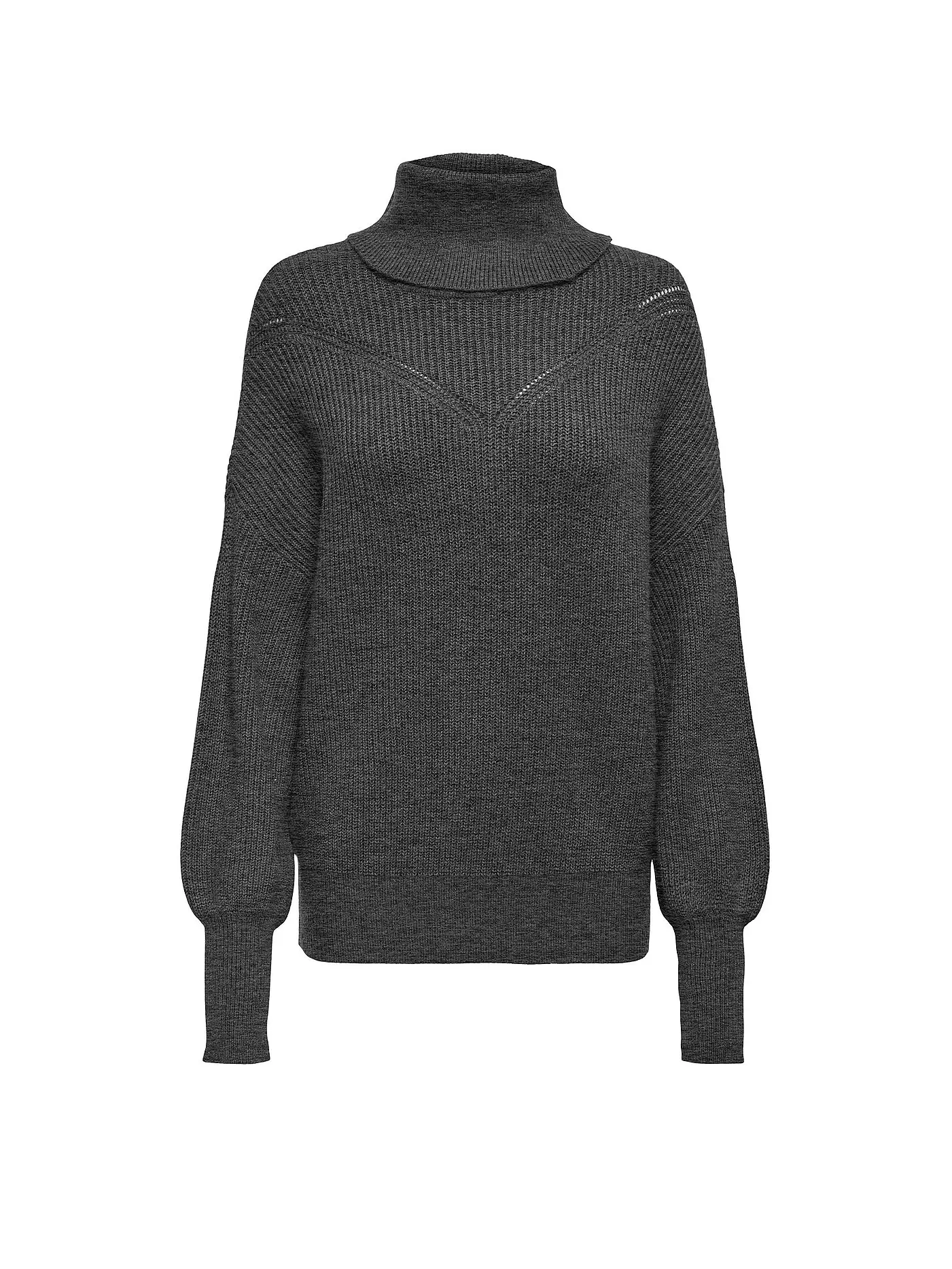 ONLY | Rollkragenpullover ONLKATIA | grau